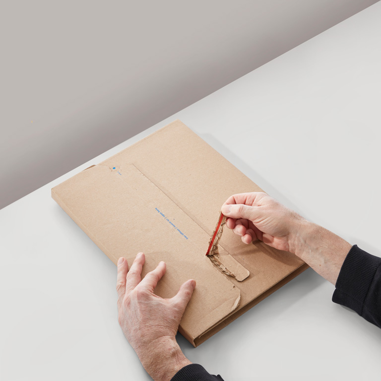 slider image - Self-adhesive cardboard book wraps
